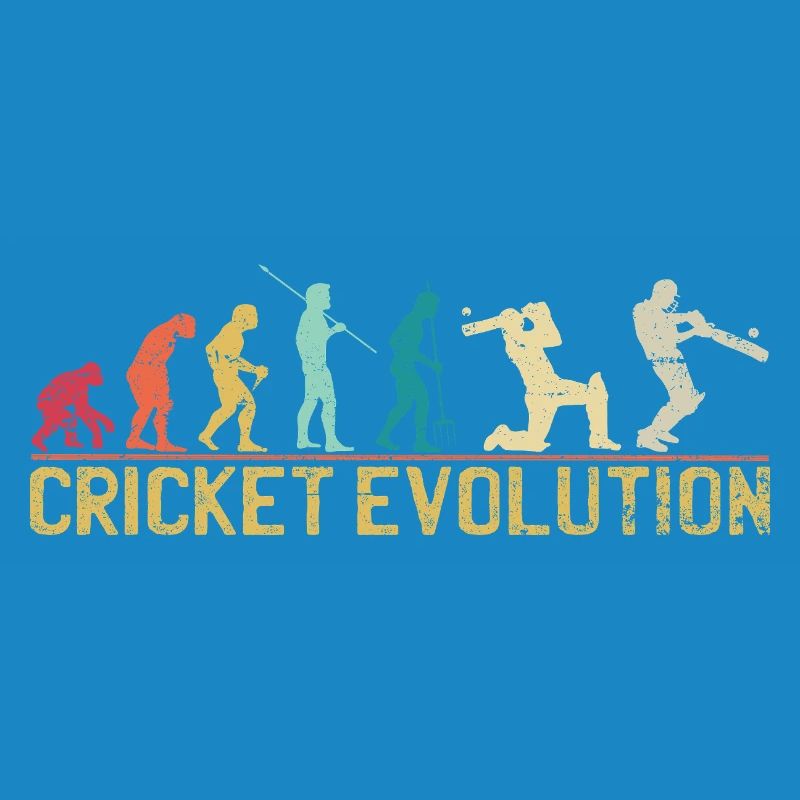 Cricket Evolution Themed Design