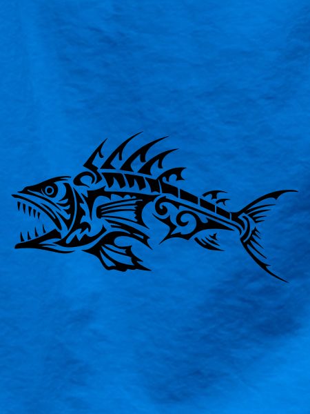 Fisch Tribal Knochen