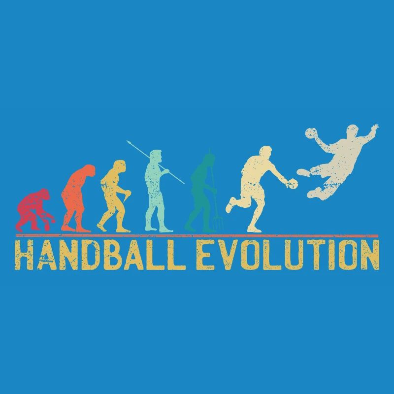 Conception de la progression de l'évolution du handball