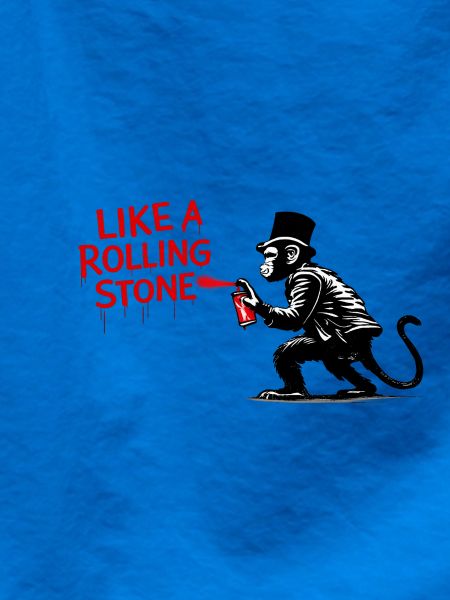 Wie ein Rolling Stone Monkey