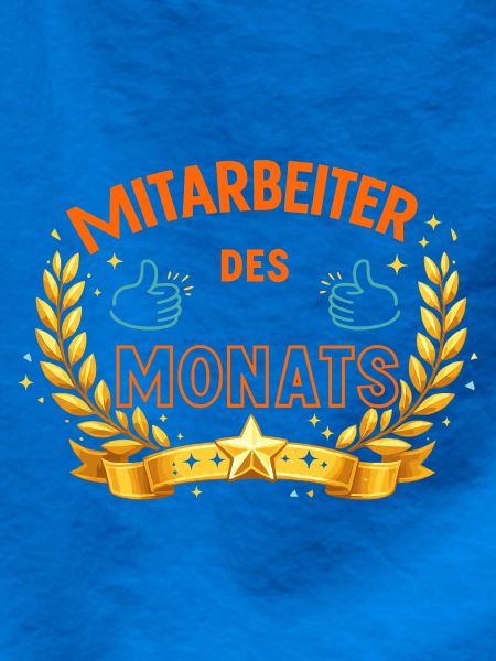 Mitarbeiter des Monats – LorbeerDesign