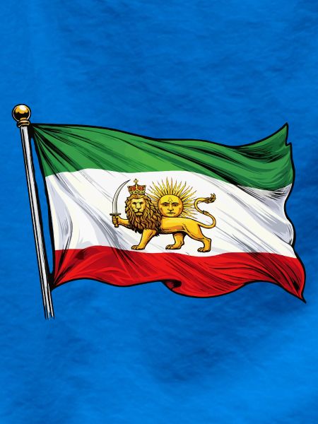  Persien Flagge