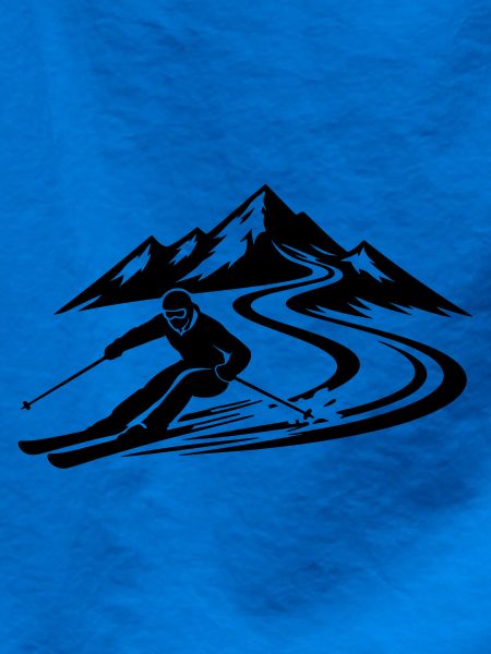 Ski Berge Piste