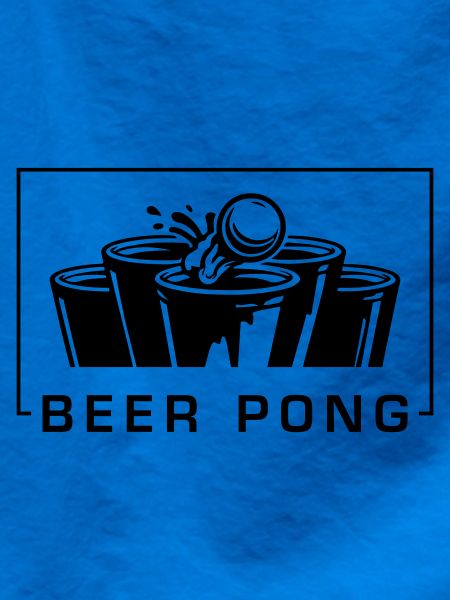 Beer Pong Becher Schwarz