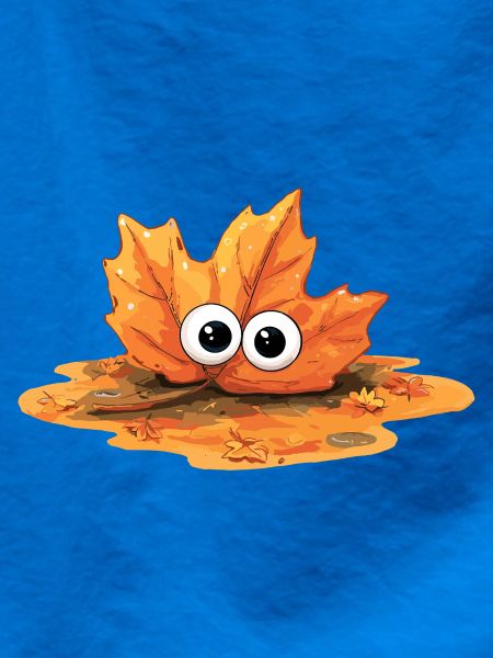 Herbstblatt mit Augen Kuschelheld
