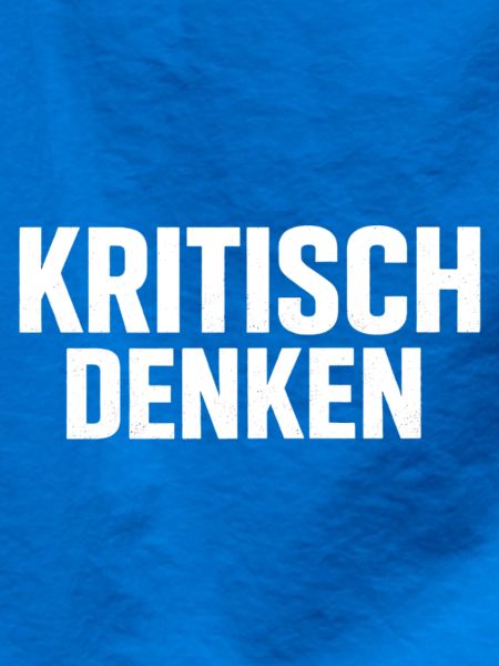 Kritisch Denken – Klarer Statement Look