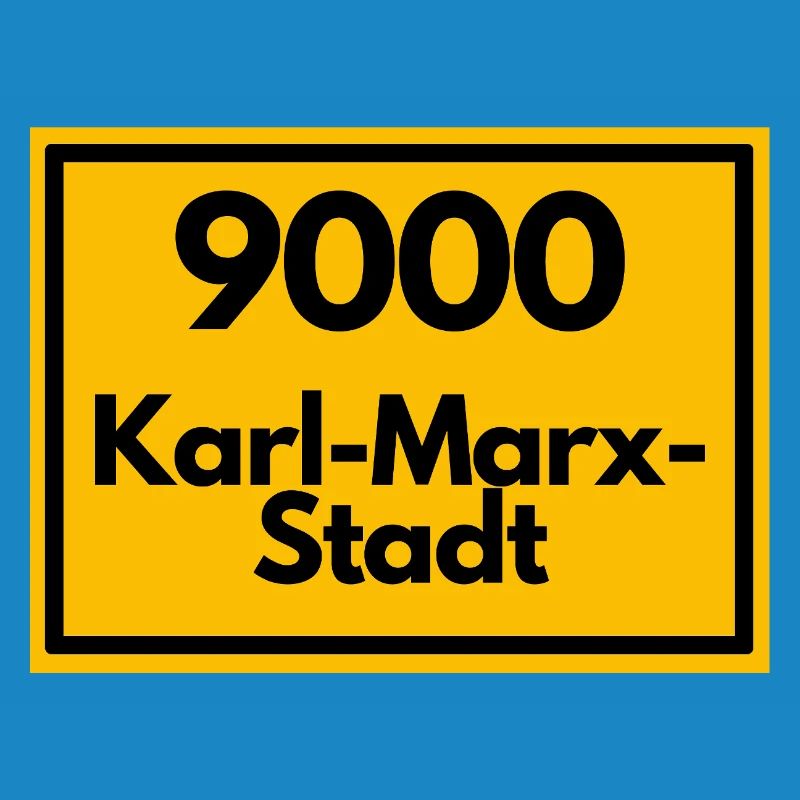 OLD POSTCODE POSTCODE RETRO 9000 KARL-MARX-STADT