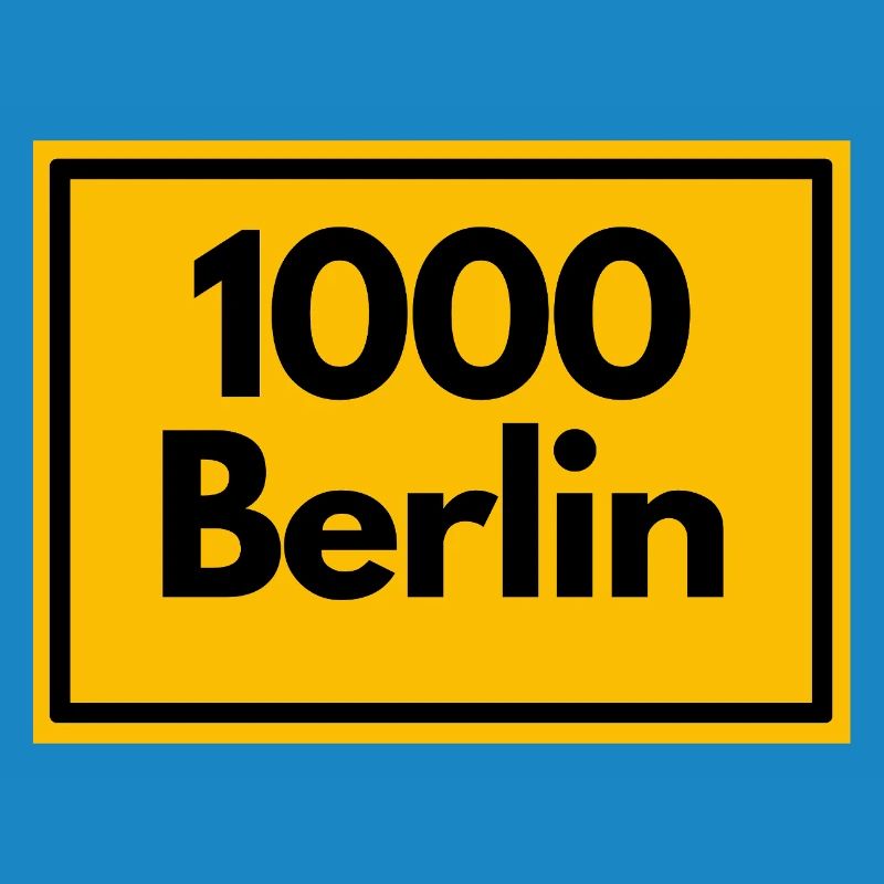 OLD POSTCODE POSTCODE RETRO 1000 BERLIN CAPITAL