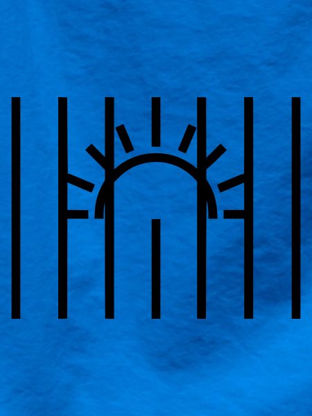 Sonne hinter Gitter Gefängnis