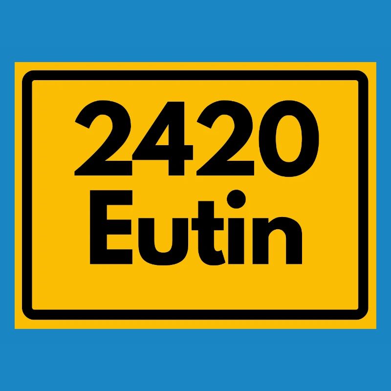 ANCIEN CODE POSTAL RÉTRO 2420 EUTIN – SCHLOSS