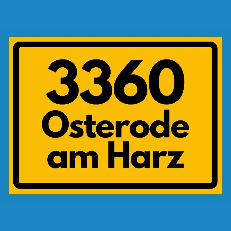 OLD POSTCODE POSTCODE RETRO 3360 OSTERODE HARZ