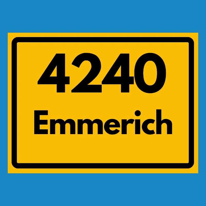 OLD POSTCODE POSTCODE RETRO 4240 EMMERICH – RHEIN