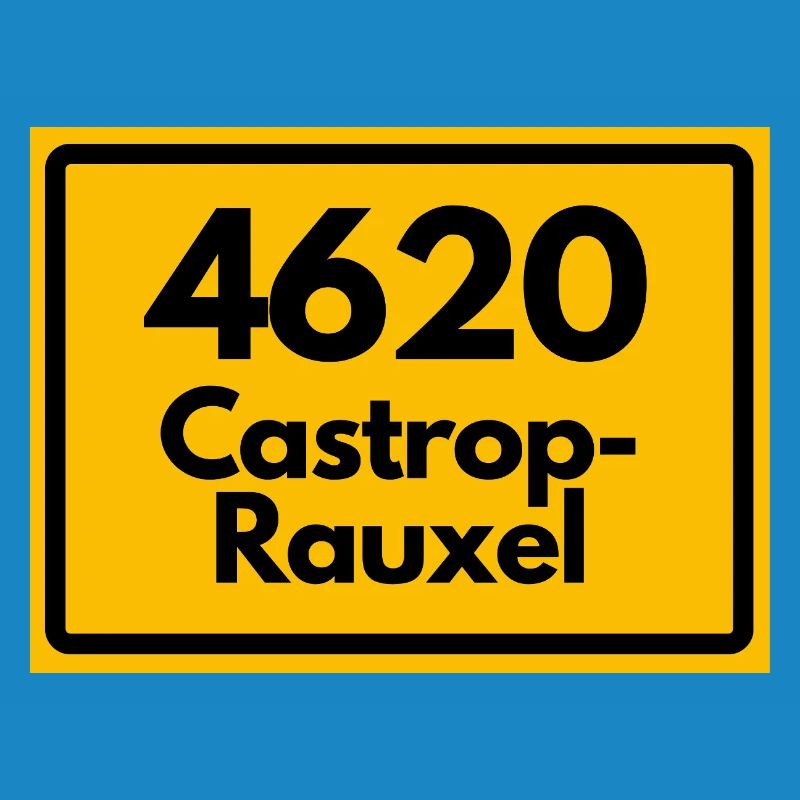 OLD POSTCODE POSTCODE RETRO 4620 CASTROP-RAUXEL