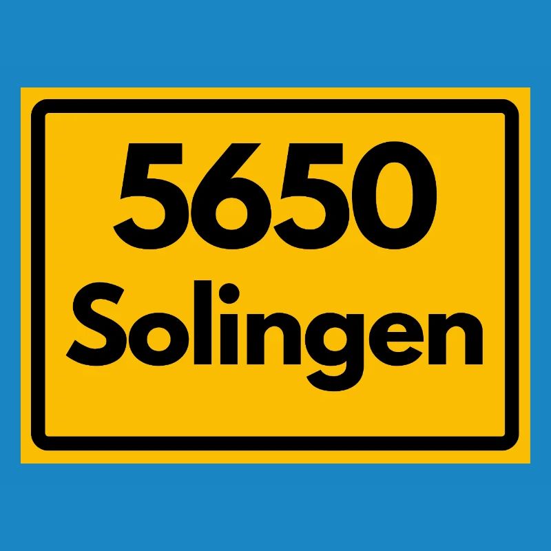 ANCIEN CODE POSTAL RETRO 5650 SOLINGEN