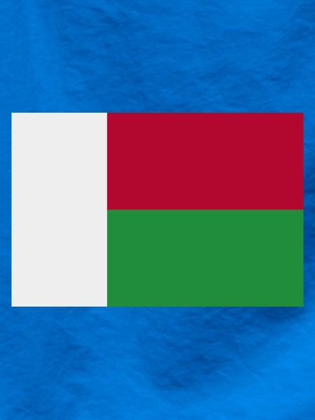 Madagaskar-Flagge