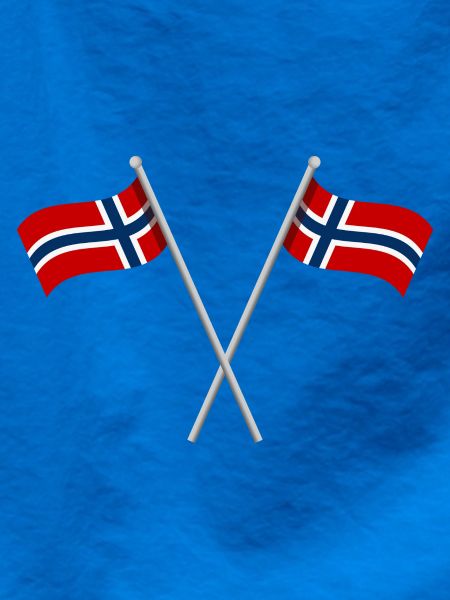 Norwegische Flagge