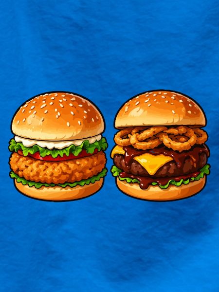 Burger Duett Käse & Knusper