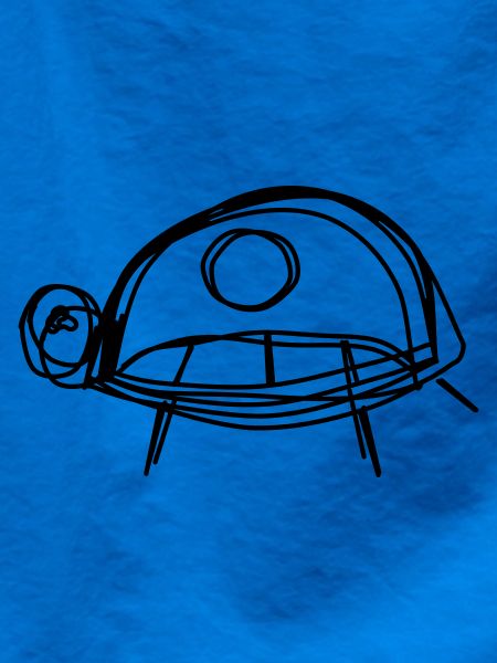 Schildkröte handgezeichnet