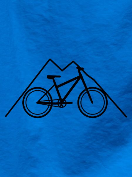 Mountainbiking Zeichnung
