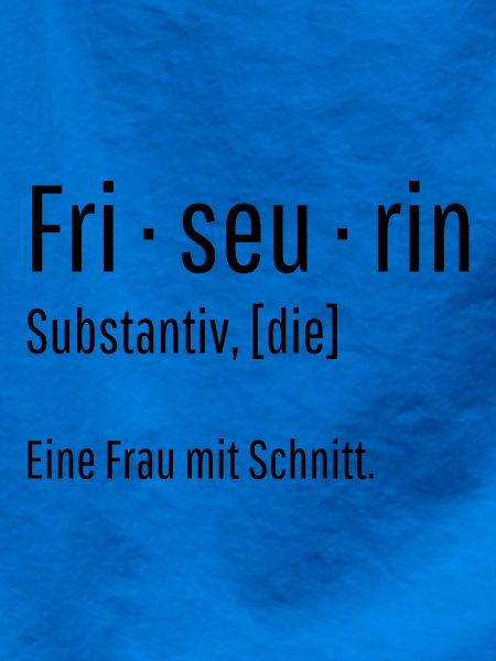Friseurin Substantiv Definition Geschenk
