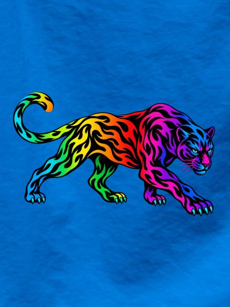 Stammes-Regenbogenpanther