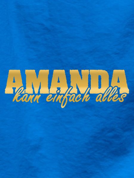 Spruch Amanda