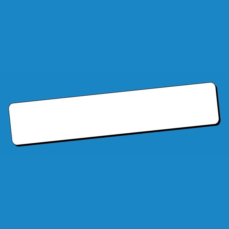 Writing Field Round Corners | Shade | Vector graphics
