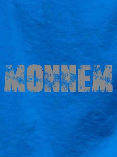 Monnem Distressed Logo Muster