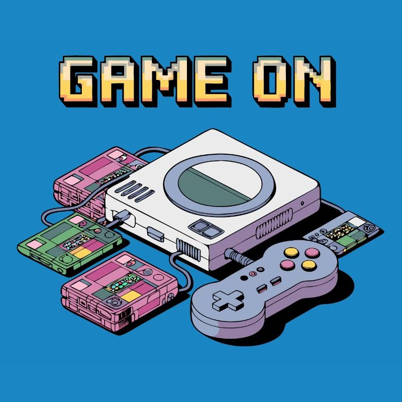 Conception de console de jeu rétro