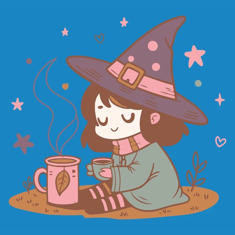 Pastel Tea Witch