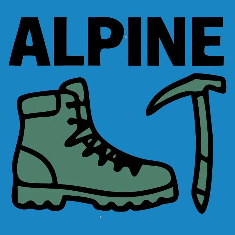 Wanderschuh Eispickel Alpine Bergsteigen Klettern