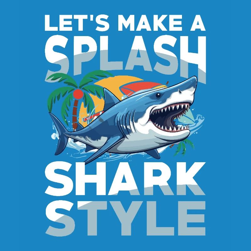 Let's Make A Splash Shark Style