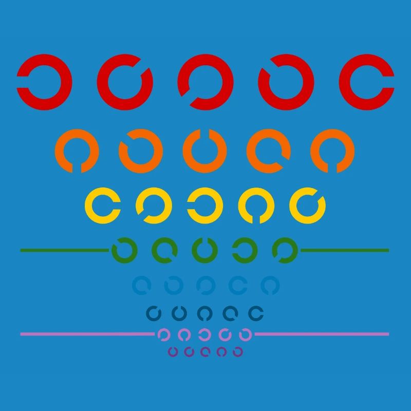 Rainbow Visual Test