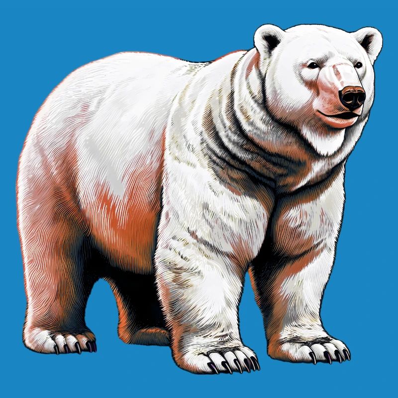 Weißer Eisbär