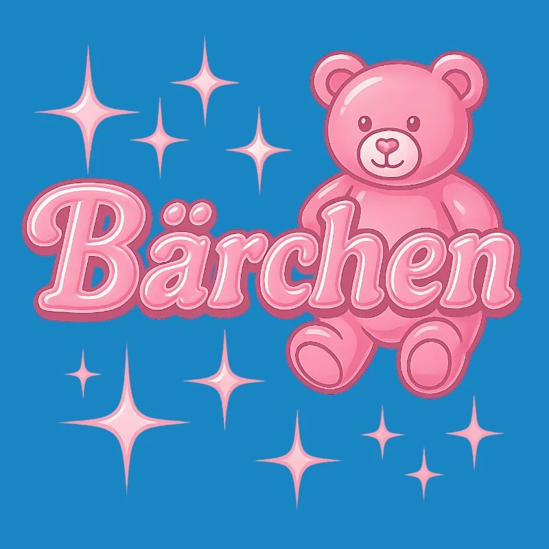 bärchen / y2k spitzname statement design