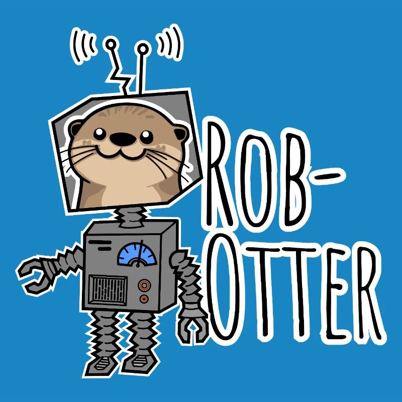 Rob-Otter - Half Otter, Half Robot Pun!