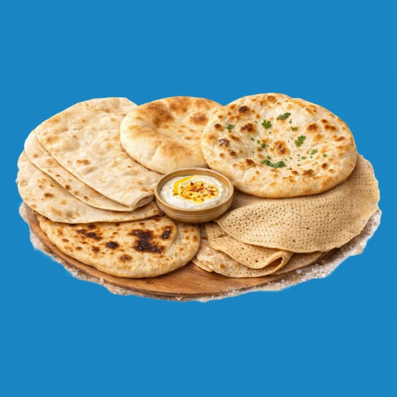 International flatbread platter