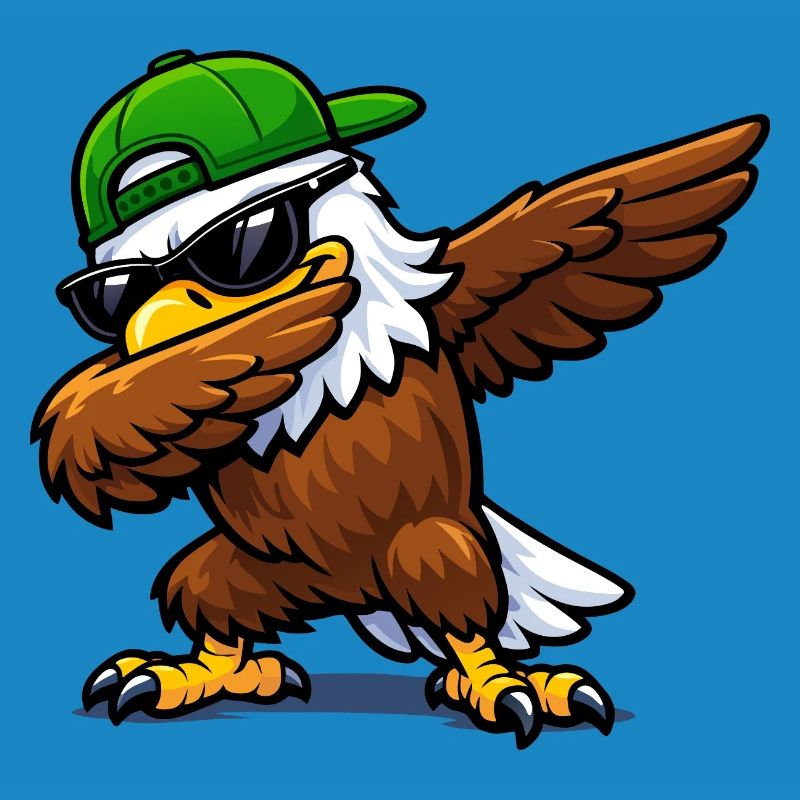 Dabbing Eagle