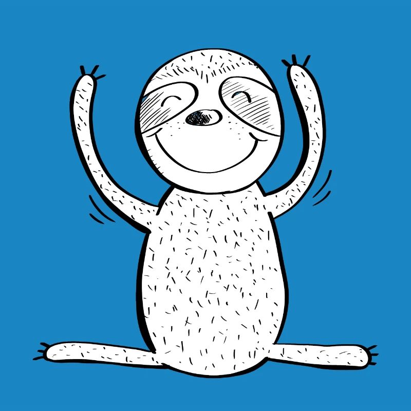 Happy Sloth - Comic - Animals