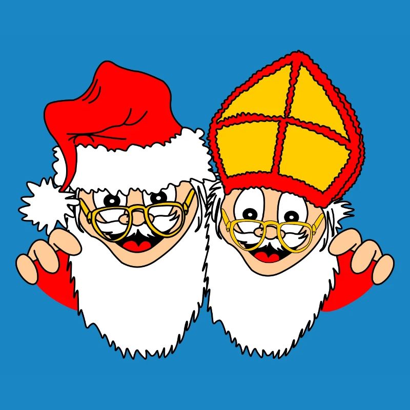Sinterklaas and Santa Claus