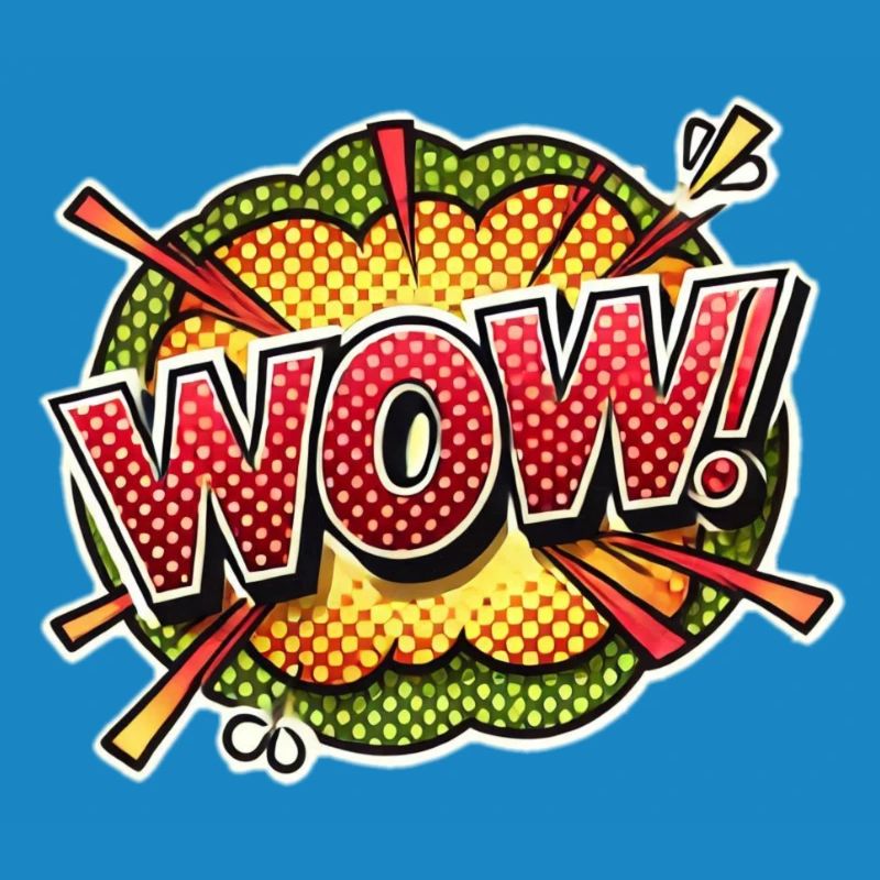 Pop Art Explosion Wow Design