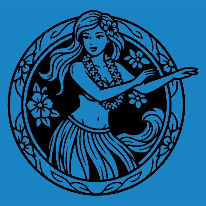 Hula-Mädchen