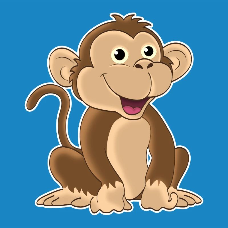 funny monkey - design