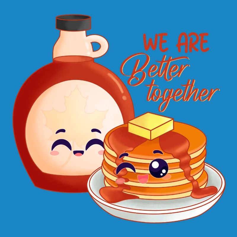 pancake, sirop d'érable, petit déjeuner