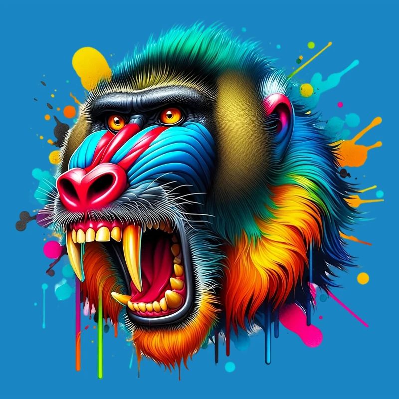 Mandrill Monkey