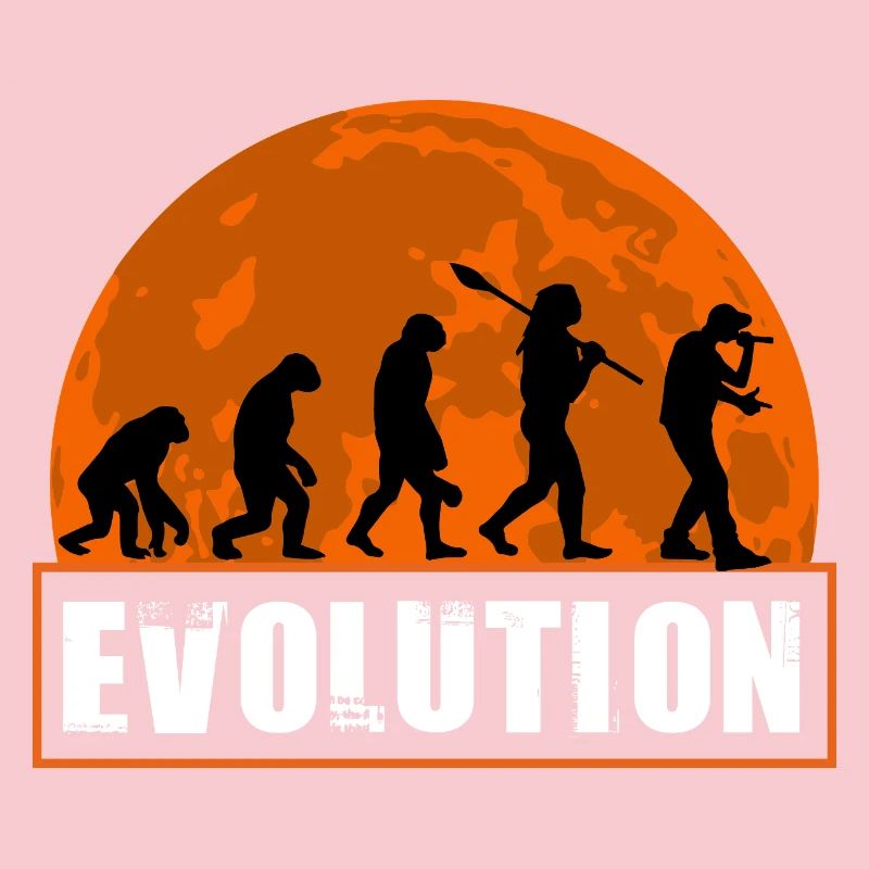 Funny Human Evolution Rapper