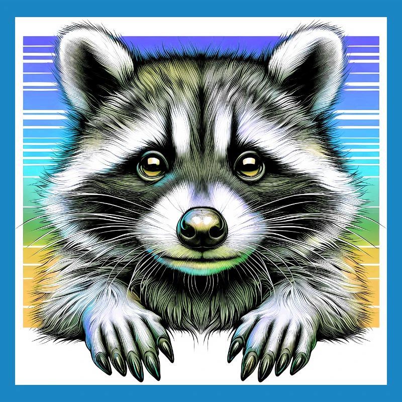 Waschbär