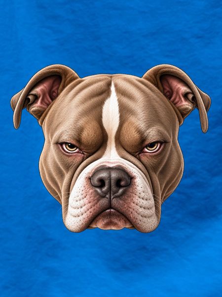 Statement bulldog Kopf 