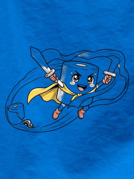 Klopapier-Ninja Superheld