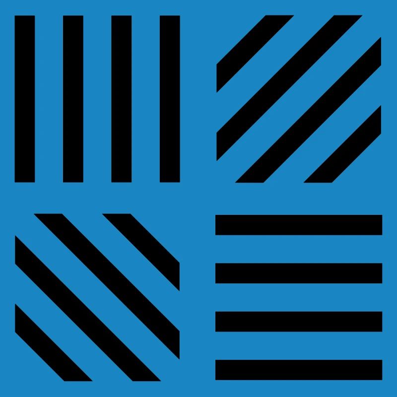 graphic stripe pattern